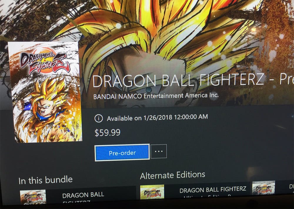 Fecha de lanzamiento de Dragon Ball FighterZ y sus DLC 109
