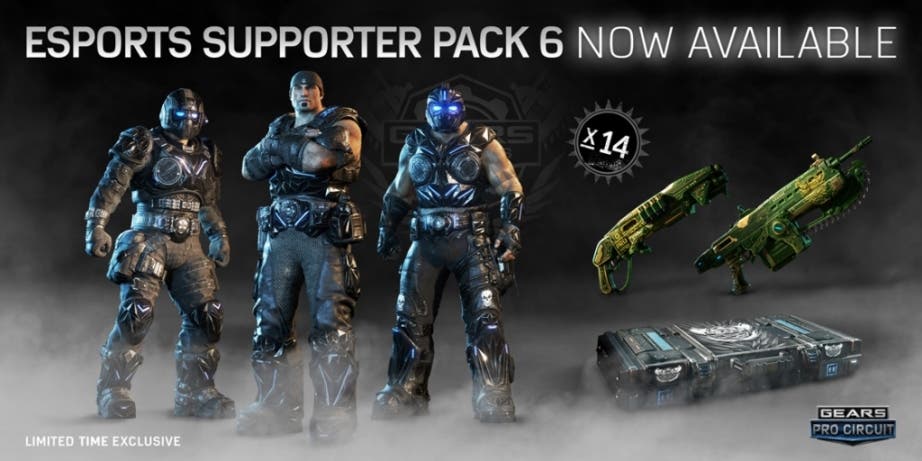 Llega a Gears of War 4 el eSports supporter pack 6 107