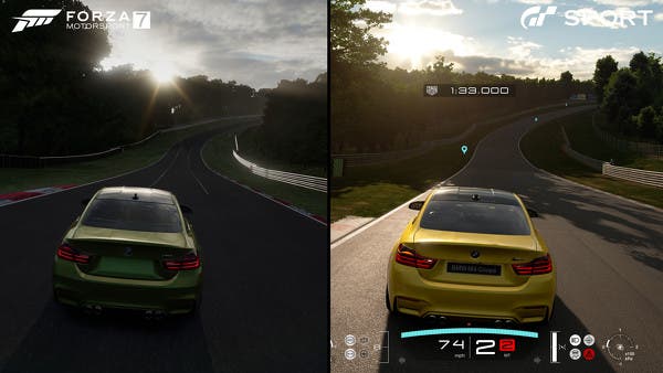 Comparativa gráfica Forza Motorsport vs Gran Turismo 7: ¿Qué juego