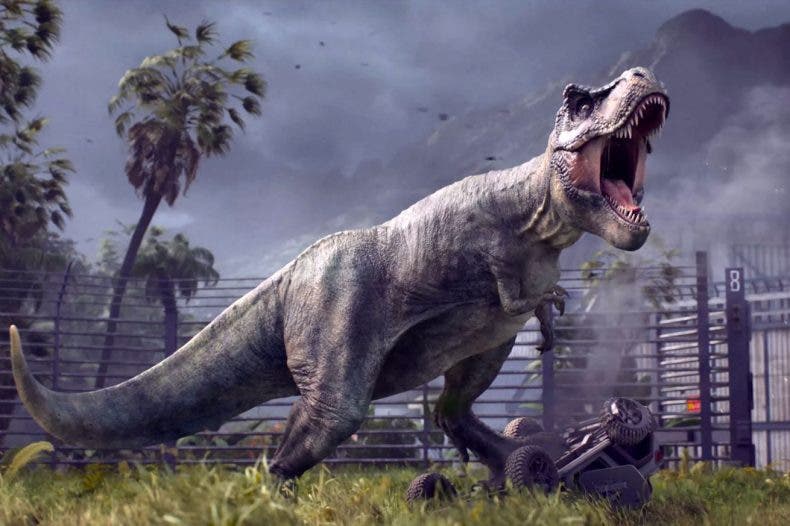 Gameplay de Jurassic World Evolution en la isla más peligrosa y con el T. Rex