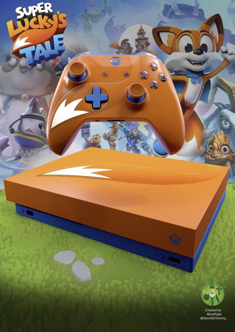 Impresionantes diseños de Xbox One X basados en videojuegos