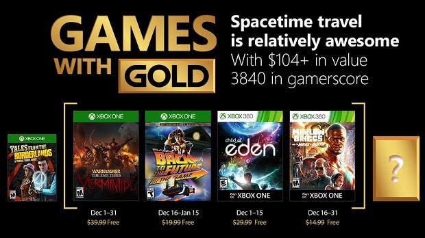 Estos son los Games With Gold de diciembre para Xbox One y 360 111