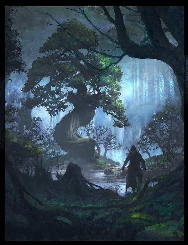Ilustraciones de un empleado de Ubisoft sobre un Assassin's Creed en Oriente 111