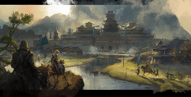 Ilustraciones de un empleado de Ubisoft sobre un Assassin's Creed en Oriente 110
