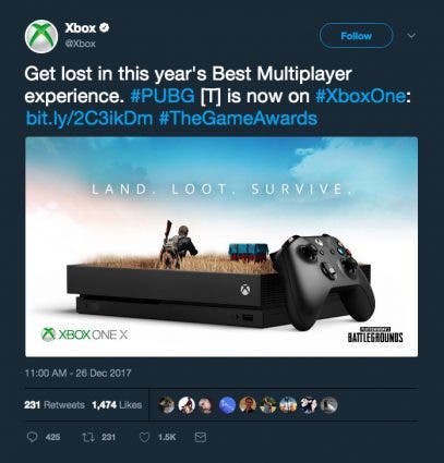 Microsoft copia un diseño publicitario de PUBG hecho por un usuario de Reddit 110
