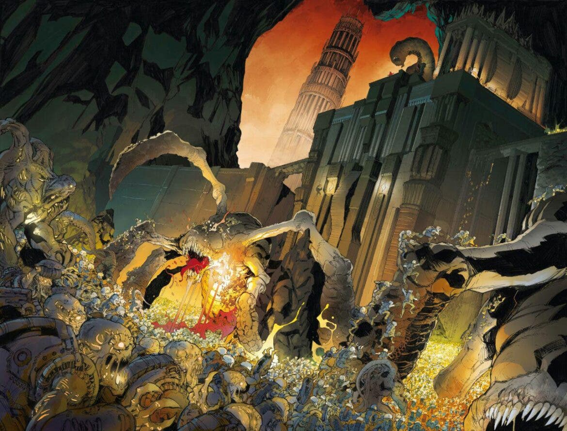Primeras páginas del nuevo cómic de Gears of War: "Rise of RAAM" 113