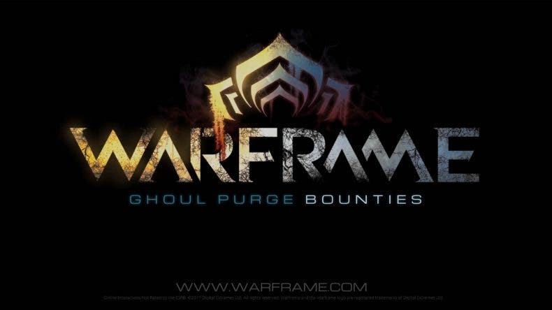 Nuevos contenidos llegan a Warframe con Goul Purge Bounties