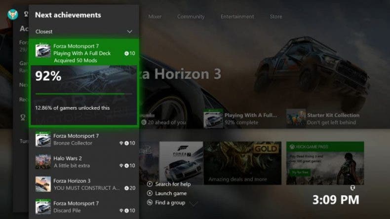 Detallada la primera actualización de Xbox One para este 2018