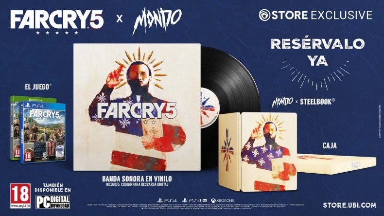 Ubisoft presenta la exclusiva edición limitada de Far Cry 5 x Mondo Edition