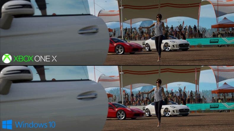 Forza Horizon 3 en Xbox One X supera la versión de PC