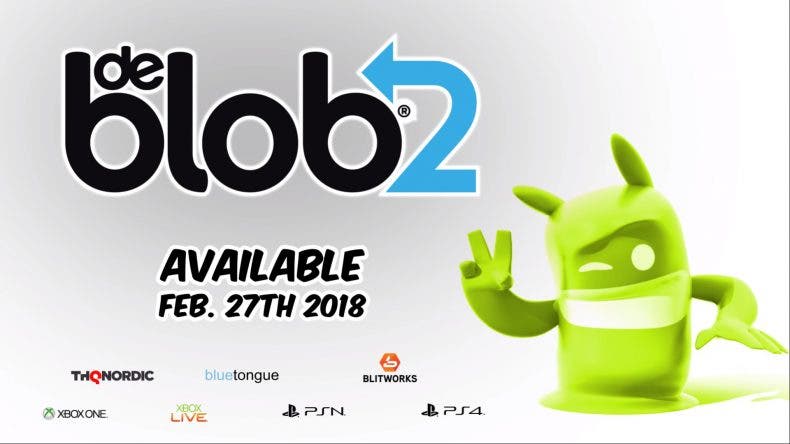 De Blob 2 regresa, llegará a Xbox One el mes que viene