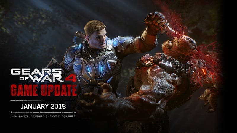 Ya disponible la actualización de enero de Gears of War 4