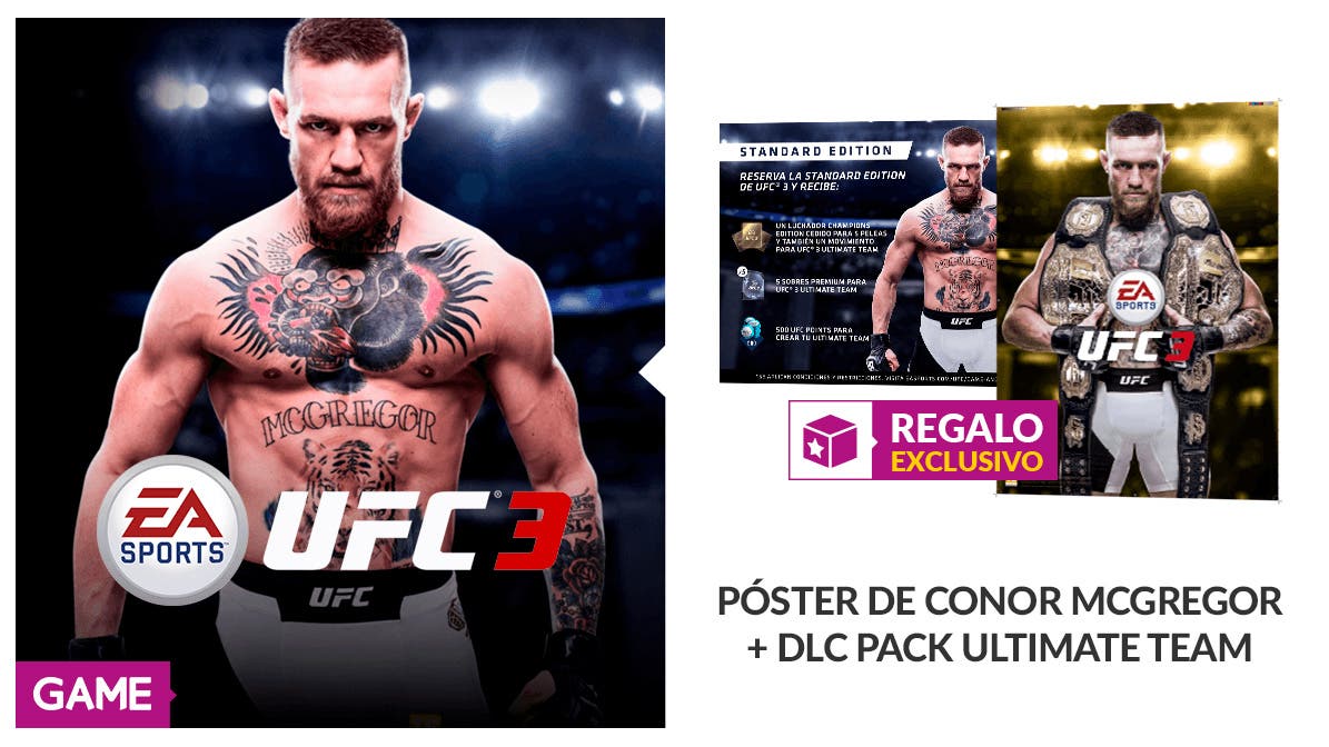 Descubre los incentivos por comprar UFC 3 en GAME 111