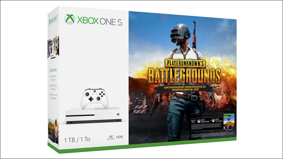 Llega el pack de Xbox One S con PUBG