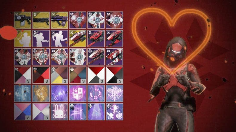 Celebra San Valentín con Los Días Escarlata en Destiny 2