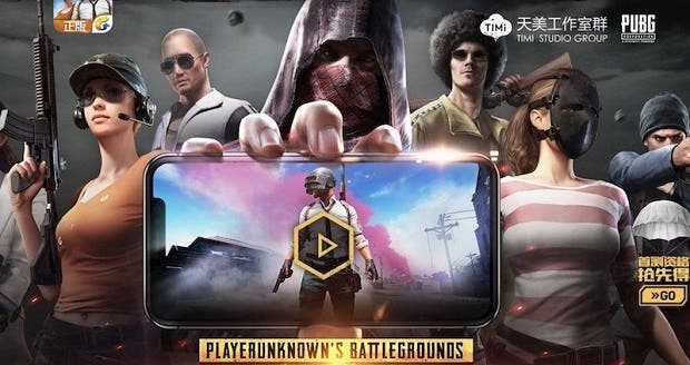 Así es la versión de PUBG para dispositivos móviles en China