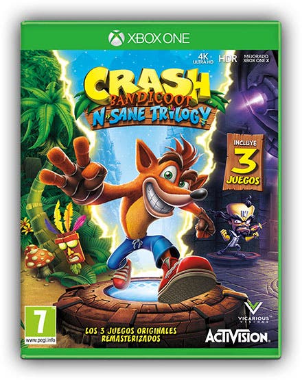 Vicarious Visions es la responsable de llevar Crash Bandicoot N. Sane Trilogy a Xbox One 102