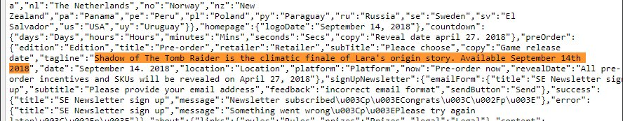 Mañana se presentará Shadow of the Tomb Raider 111