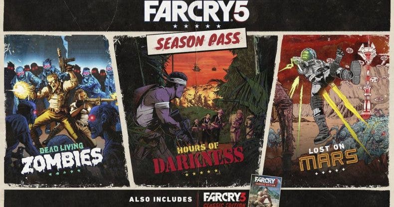 Far Cry 5 presenta en vídeo su pase de temporada, DLC gratuito y editor de mapas