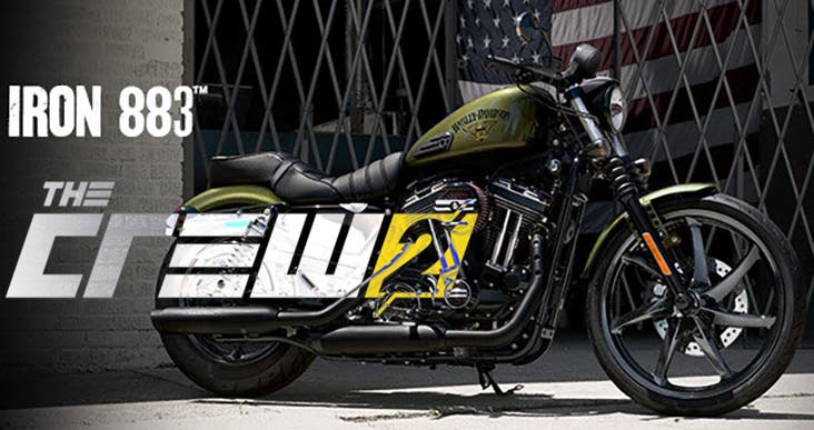 El nuevo trailer de The Crew 2 expone la Iron 883 de Harley Davidson