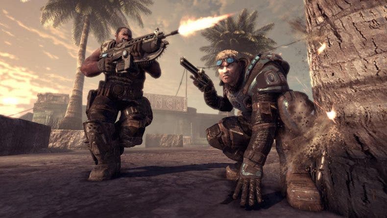 Comparativa gráfica de Gears of War 2 mejorado para Xbox One X