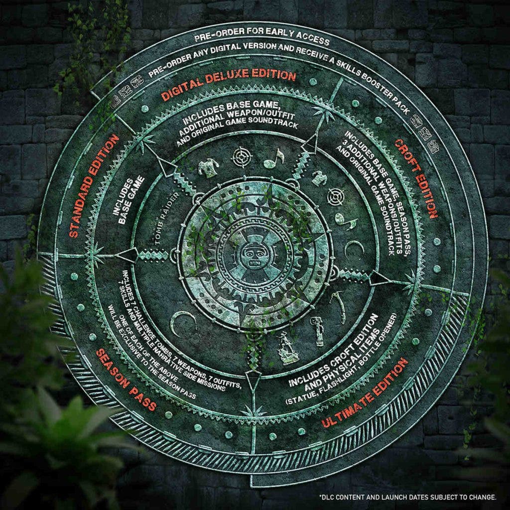 Shadow of the Tomb Raider tendrá cuatro ediciones y pase de temporada 109