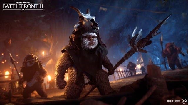 Llegan los ewoks a Star Wars: Battlefront II en la actualización Noche en Endor