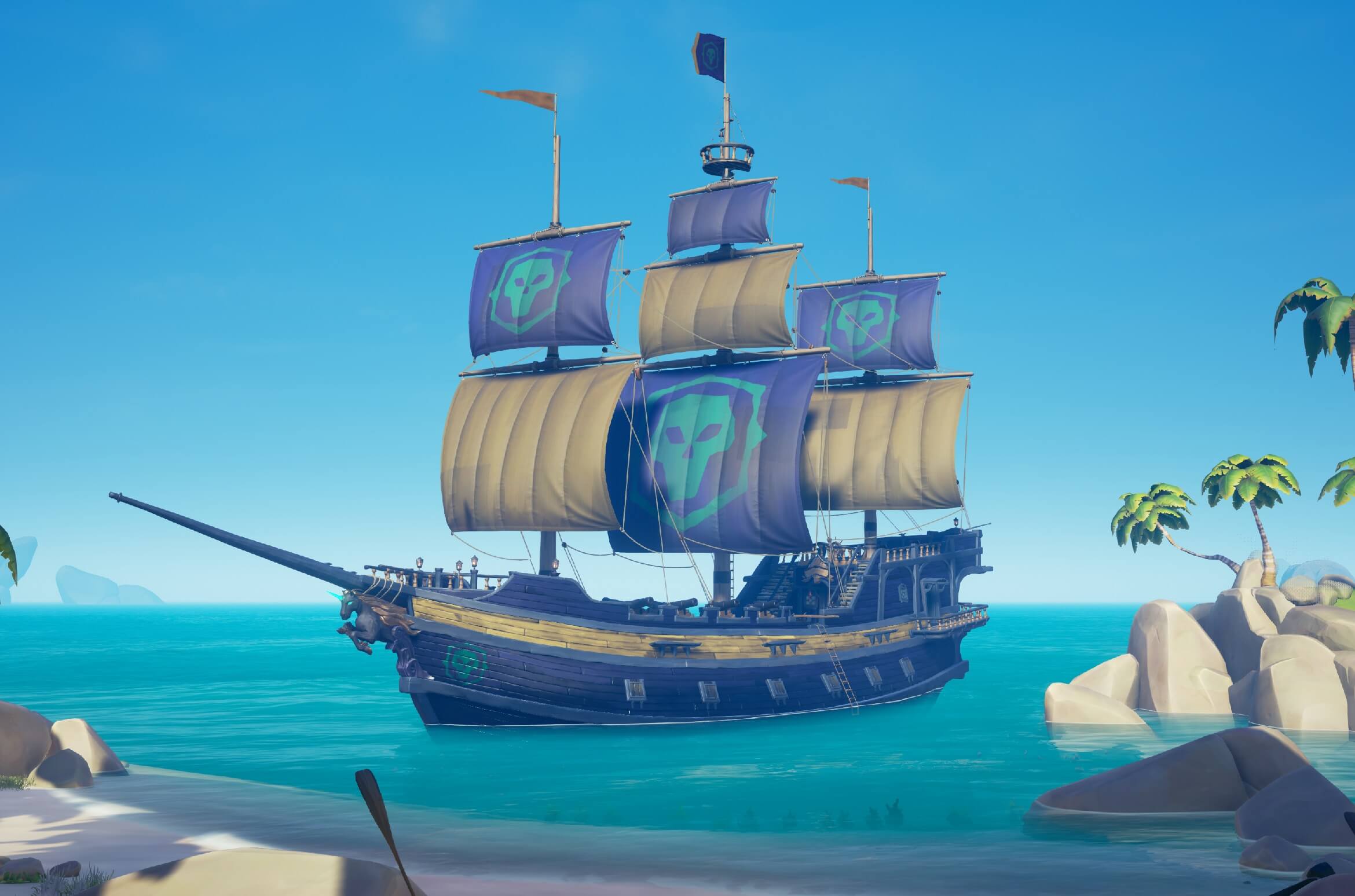 Ya puedes tener diseños legendarios en Sea of Thieves