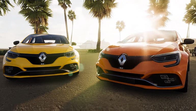 Renault presenta su gama Megane RS para The Crew 2