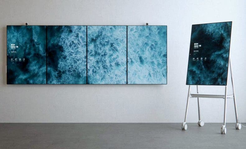 La nueva Surface Hub 2 de Microsoft es una megatablet espectacular