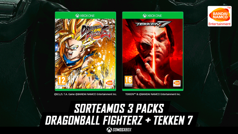 Sorteamos 3 packs de Dragon Ball FighterZ + Tekken 7 para Xbox One Sorteamos 3 packs de Dragon Ball FighterZ + Tekken 7 para Xbox One 1