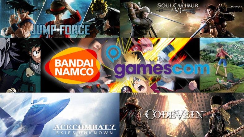 Bandai Namco adelanta su line-up para la Gamescom 2018