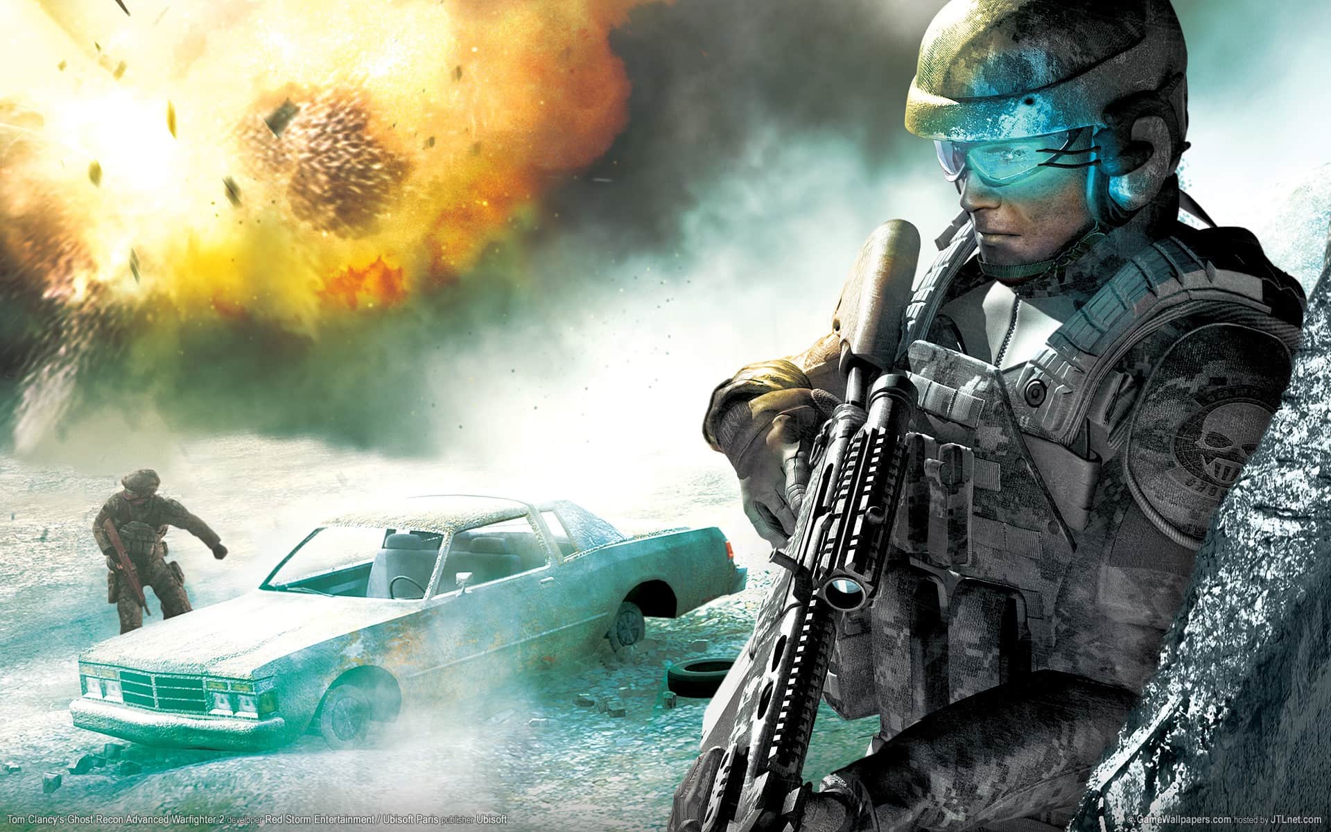 Rendimiento de Ghost Recon Advanced Warfighter entre Xbox One X y 360