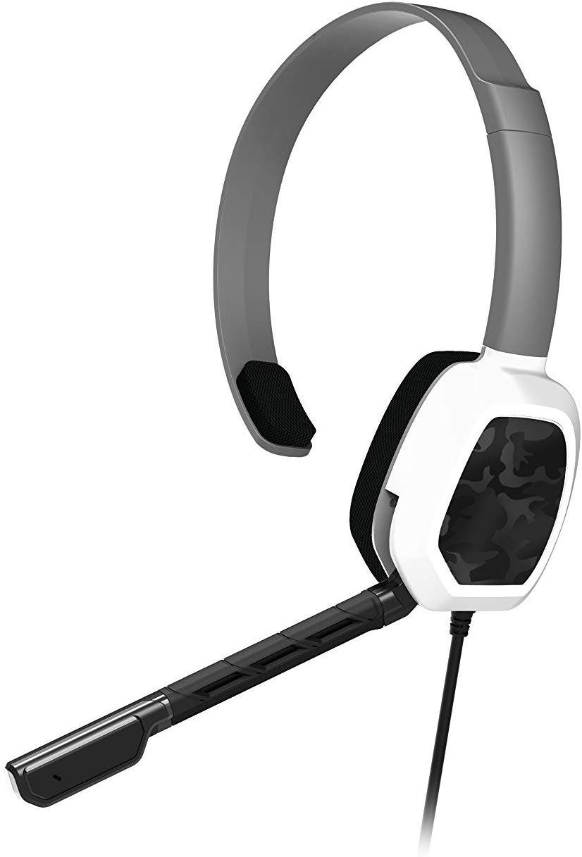Nuevo headset para Xbox One PDP LVL 1 White Camo 107