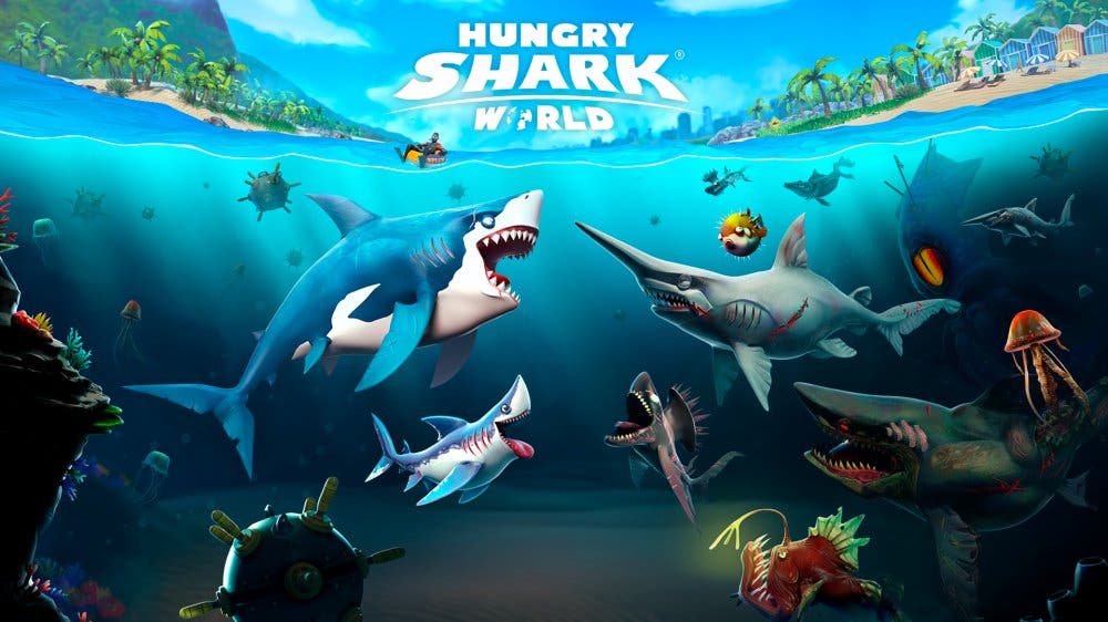 Ubisoft hace llegar Hungry Shark World a Xbox One