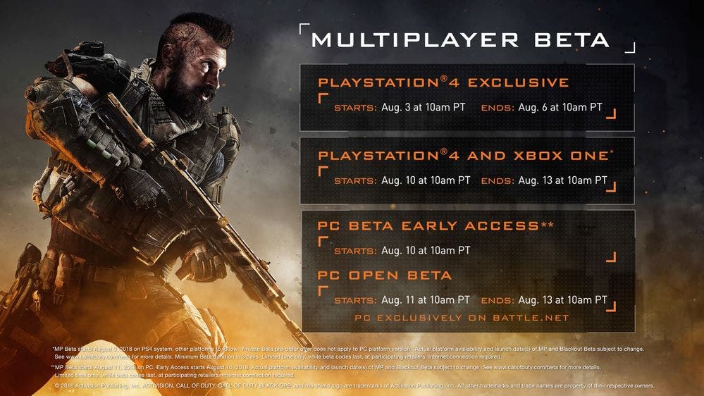 La beta de Call of Duty Black Ops 4 ya tiene fecha 106