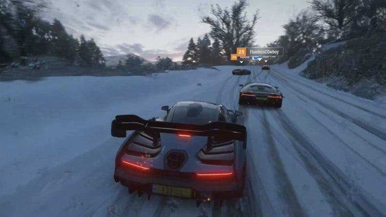 Gameplay de Forza Horizon 4, invierno, tienda Forzathon y dominio de los coches