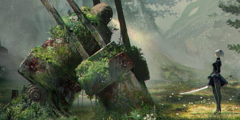 Un fan encuentra una zona secreta en NieR Automata que nadie había descubierto en 5 años zona secreta en NieR Automata