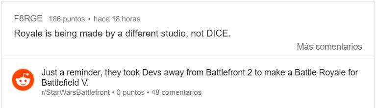 El Battle Royale de Battlefield V no lo está desarrollando DICE 107
