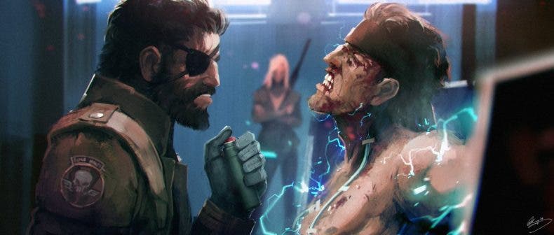 Ya puedes maravillarte con el arte de la película de Metal Gear Solid