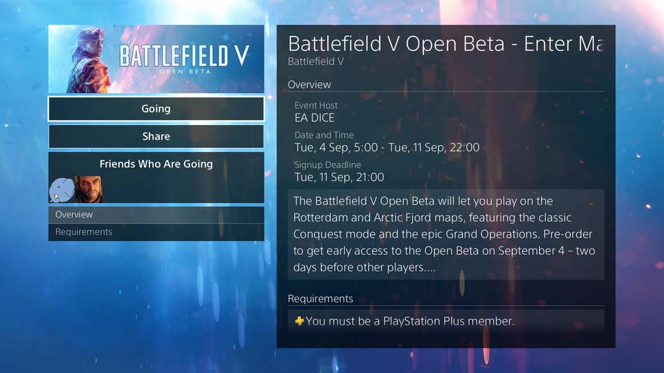 Concretada la duración de la beta abierta de Battlefield V 111