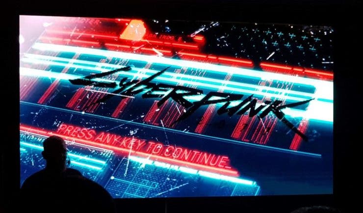 Así de colorida luce la pantalla de inicio de Cyberpunk 2077 109