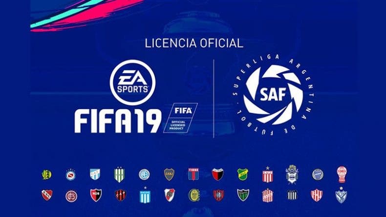 FIFA 19 contará con la licencia de la Superliga Argentina