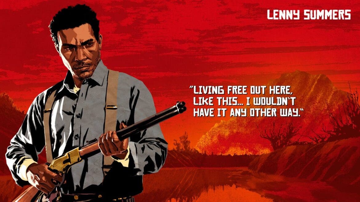 Conoce a los personajes principales de Red Dead Redemption 2 122