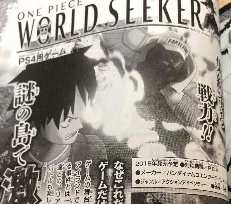 One Piece: World Seeker retrasa su fecha de lanzamiento a 2019