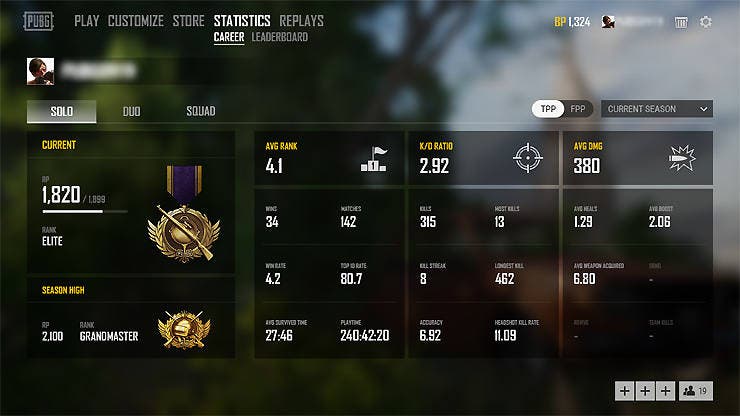 PUBG implementará un sistema de rangos próximamente 111