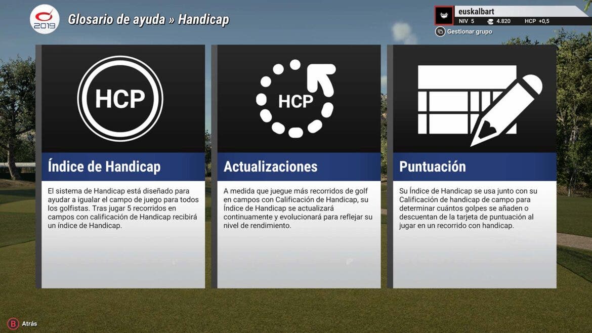 Análisis de The Golf Club 2019 featuring PGA Tour - Xbox One 120