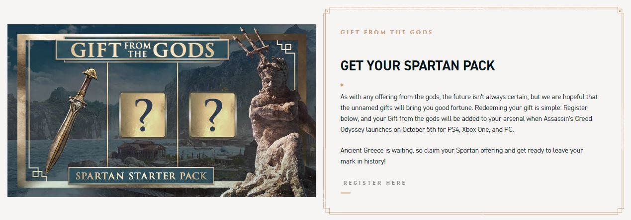 Ubisoft ofrece contenido gratuito para Assassin's Creed Odyssey 109