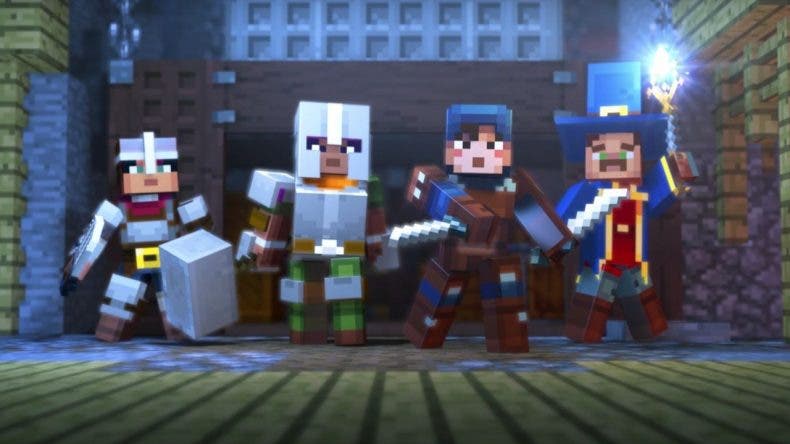 Desvelado Minecraft: Dungeons, lo nuevo de Mojang para PC