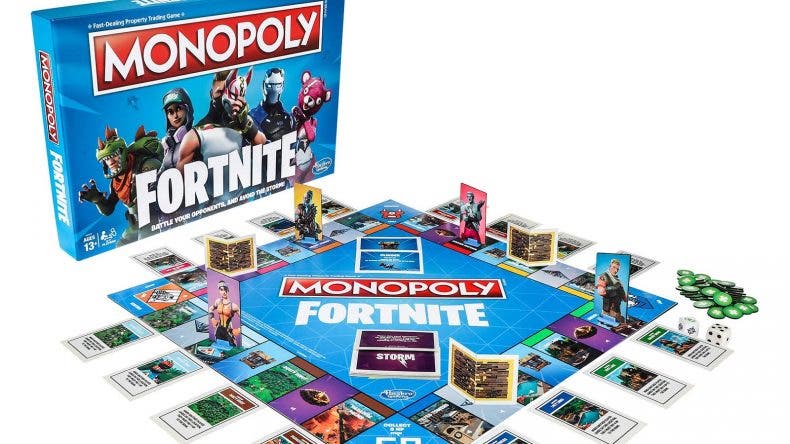 Epic Games y Hasbro lanzarán el Monopoly de Fortnite